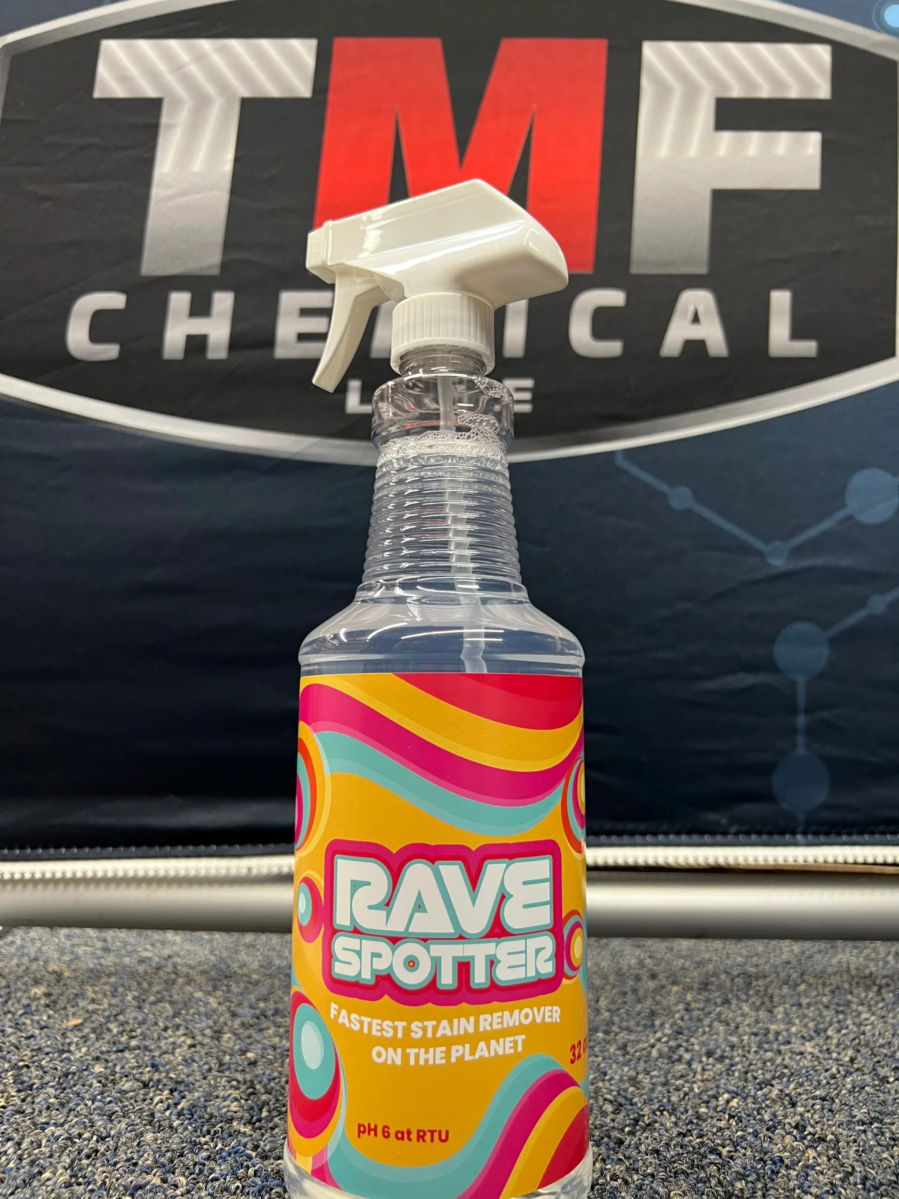 RAVE Spotter — Fastest Stain Remover on the Planet